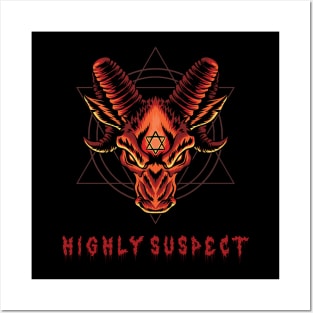 Highly Suspect GOAT Posters and Art